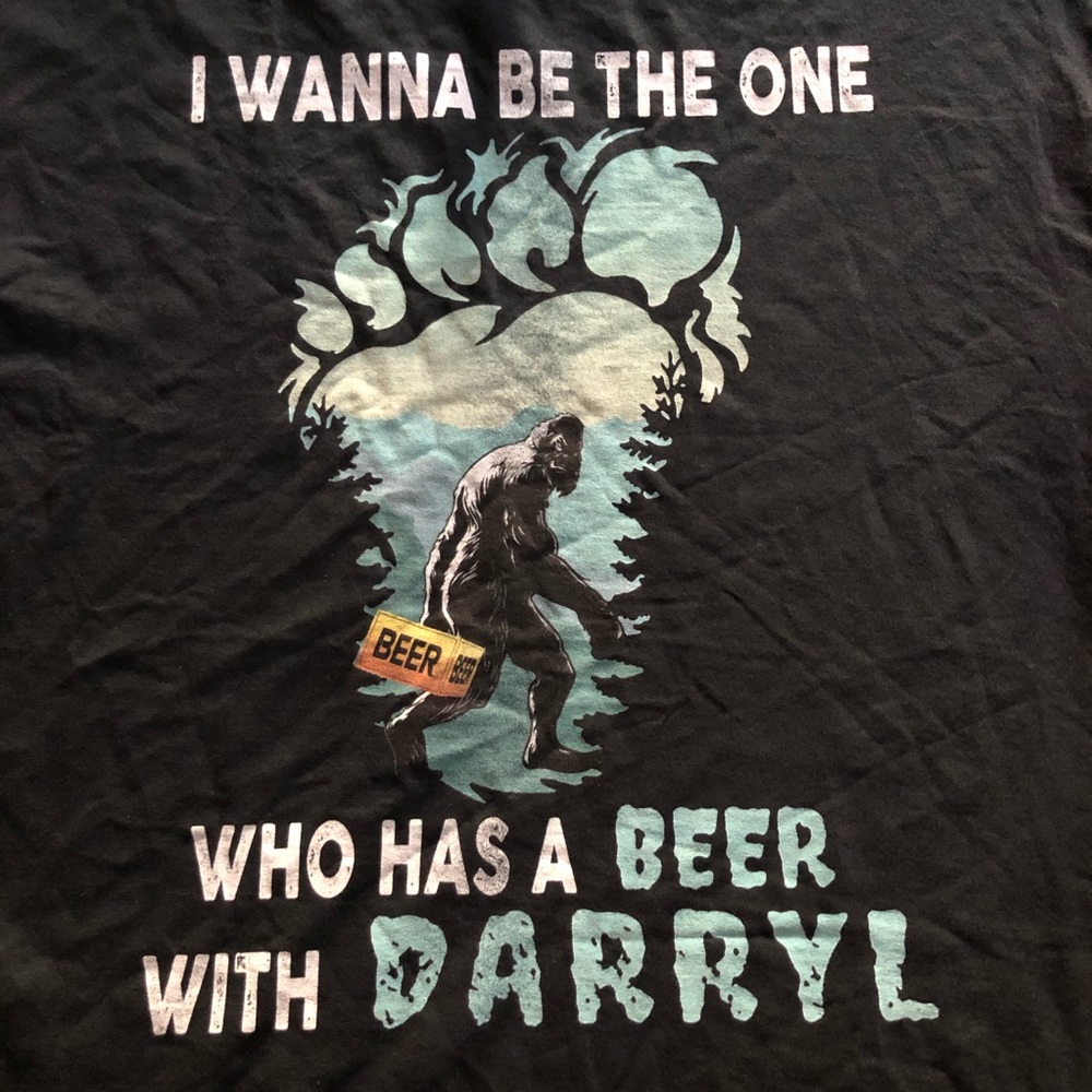 NWT Big Foot I wanna be the one who has a Beer